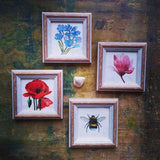 Magnolia, keretezett mininyomat | Magnolia, Framed Mini Giclée Art Print