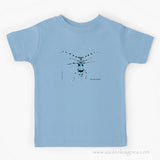 Havasi cincér - Gyerek póló | Rosalia longicorn - Kids T-Shirt