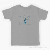 Havasi cincér - Gyerek póló | Rosalia longicorn - Kids T-Shirt