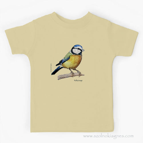 Kékcinege - Gyerek póló | Blue Tit - Kids T-Shirt