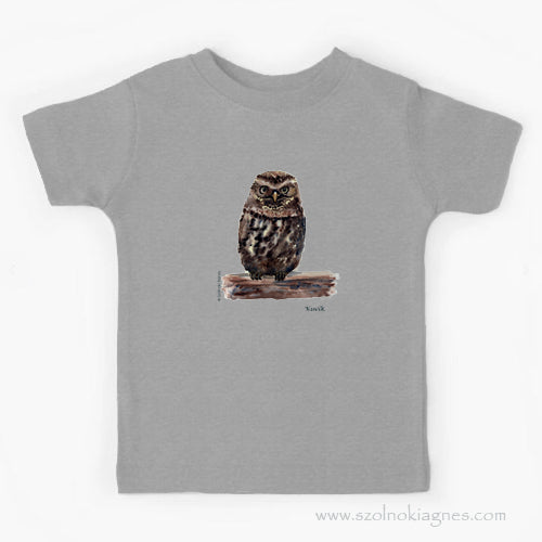 Kuvik - Gyerek póló | Little Owl - Kids T-Shirt